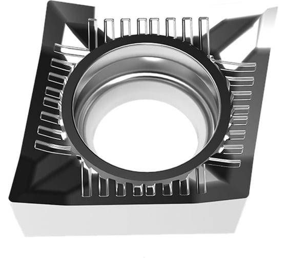 Пластина токарная GARWIN для обработки алюминиевых и медных сплавов, цветных металлов CCGT09T302-AL-GT10N