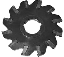 Фреза трехсторонняя Русский Инструмент 125х8-9х32 с механическим креплением 4гр пл-н SPGT 050204 Z=12 (2х6) AS290-125.0809.06.D32 NOX ri.181.170