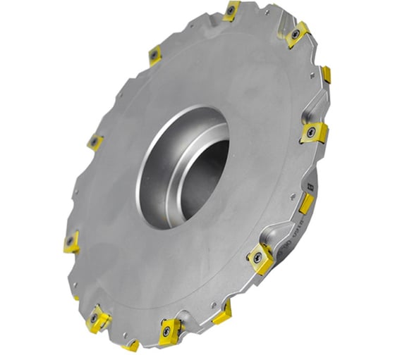 Фреза трехсторонняя Русский Инструмент 160х6х40 с механическим креплением 4гр пл-н с тан. креплением ZNHX 03 Z=18 (2х9) с фланцем AS490-R160.06.09.B40 ri.181.344