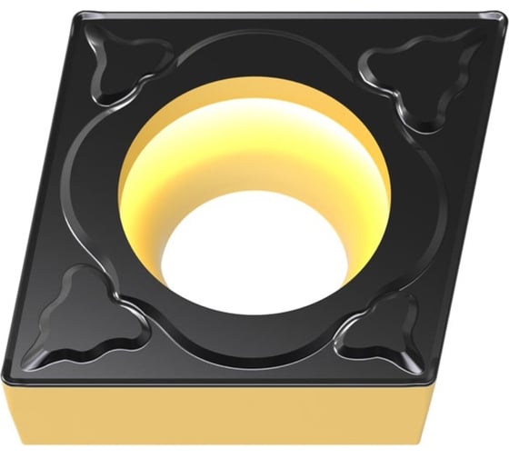 Пластина токарная для обработки углеродистых и легированных сталей GARWIN CCMT09T304-GM-GT15P