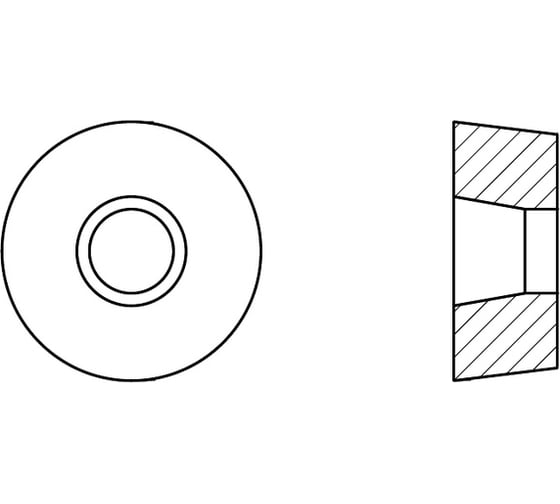 Пластина токарная для обработки углеродистых и легированных сталей GARWIN RCMX160600-GH25P