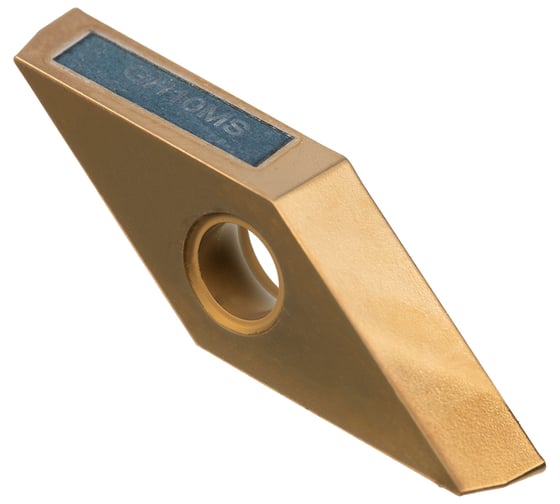 Пластина токарная для получистовой/получерновой обработки нержавеющих сталей и жаропрочных сплавов GARWIN VBMT160404-PM2-GH10MS