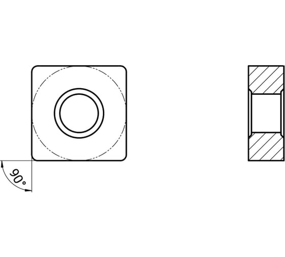 Пластина токарная для получистовой/получерновой обработки нержавеющих сталей и жаропрочных сплавов GARWIN SNMG190616-MM3-GH20MS