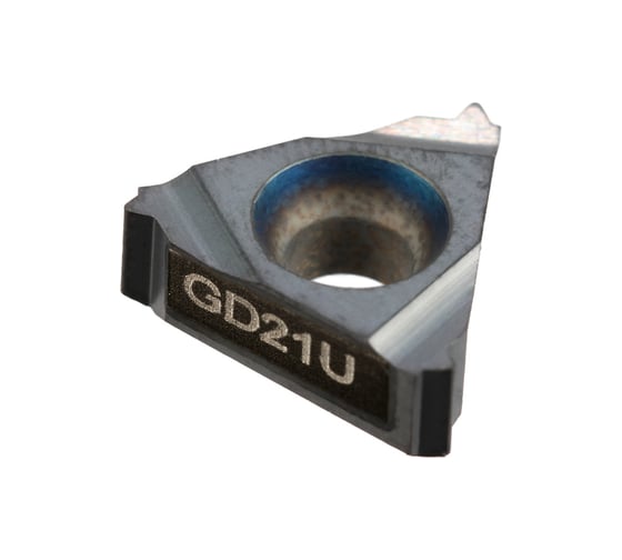 Пластина резьбовая GARWIN для наружной метрической резьбы, шаг 1 мм, универсальный сплав 11EL1.00ISO-GD21U