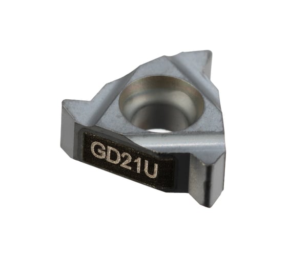 Пластина резьбовая GARWIN для наружной метрической резьбы, шаг 2 мм, универсальный сплав 11ER2.00ISO-GD21U