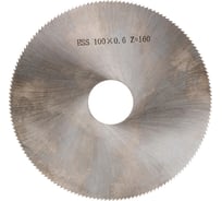 Фреза отрезная (100x0.6x22 мм; тип 1; Z-160; Р6М5 6542; 2254-0924; ГОСТ 2679-2014) ИНСТУЛС 00001185631