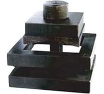 Насадка 113x113 мм для перфорирования листового металла SHTOK 12026