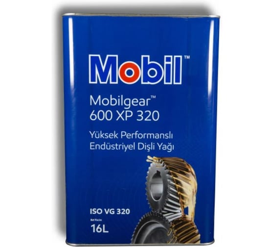 Масло редукторное MOBIL gear 600 XP 320 минеральное 16 л 155988