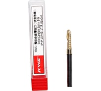 Фреза спиральная чистовая KWS (стружка вверх) 4x4x15x45 Z1 RH Golden Coating RFG1C0222