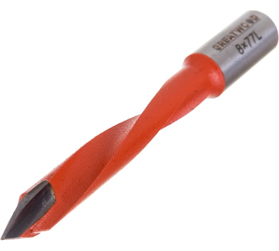 Сверло сквозное ECO HW 8x77 мм, S10x20 мм, LH Greatwood TL00000369