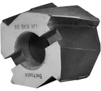 Зенкер насадной Beltools 80 ВК8 №1 L=65мм dпос=32мм ГОСТ 3231-71 ri.353.330
