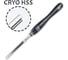 Резец токарный Crown tools Crown Cryo HSS, Spindle Gouge, 13мм, рукоять - 254мм М00022076 2