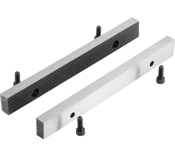 Комплект губок 2 шт 200 мм с винтами для тисков AV-940008 AV Steel AV-940008J