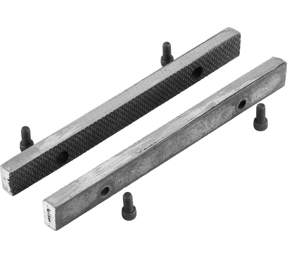 Комплект губок 2 шт 200 мм с винтами для тисков AV-940120 AV Steel AV-940120J