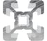 Профиль конструкционный АЛТЕРВИА н/а 20X20, паз 6 (упаковка 2 штуки) A01202006X700.2 2