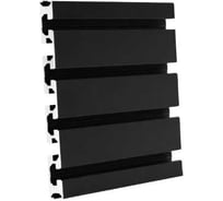 Профиль конструкционный АЛТЕРВИА черный 15X180, паз 10 A221518010X200