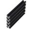 Профиль конструкционный АЛТЕРВИА черный 20X80, паз 6 A22208006X300 1