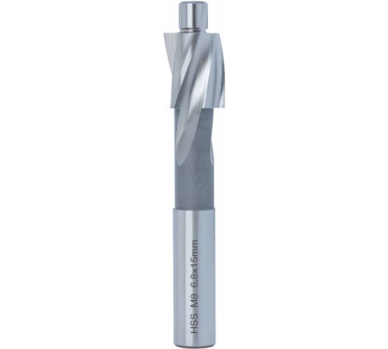 Цековка MASTER-TOOL под резьбу M8 6.8/15мм 180гр. HSS-G 102419PRO