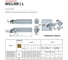 Державка для внутреннего точения DESKAR S32T-MCLNR12 00-00050682 2