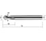 Сверло центровочное DESKAR d10х90 D10х30х75 ц/х 2F TiALN LF05B 00-00060894 3