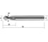 Сверло центровочное DESKAR d6,0х90 D6х20х50 ц/х 2F TiALN LF05B 00-00060892 3