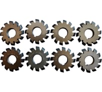 Фреза дисковая модульная BROCA М1,25 50х19, Z=14 (компл. из 8 шт.), Р6М5 BR-3180