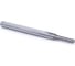Фреза прямая двухзаходная сферическая N2ZQX3.208 (2х3.175х8х33 мм) DJTOL 621 1