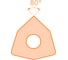 Пластина токарная RODMIX WNMG080404-BM/SD2336 по нерж. стали/получистовая 10808040422 1