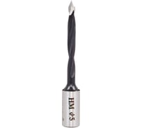Сверло сквозное PREMIUM (5х70 мм; хв-к 10х20 мм; HW; RH) AQUILA TL00000172