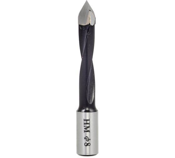 Сверло сквозное PREMIUM (8х70 мм; хв-к 10х20 мм; HW; RH) AQUILA TL00000177