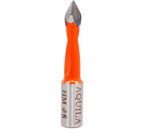 Сверло сквозное PREMIUM (8х57 мм; хв-к 10х20 мм; HW; LH) AQUILA TL00000180