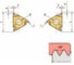 Пластина резьбовая RODMIX 16ER 1.0 ISO/SD2336 наружная резьба, шаг 1.00 116516100231 2