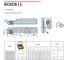 Державка для внутреннего точения DESKAR S08K-SCZCR06 00-00050598 3