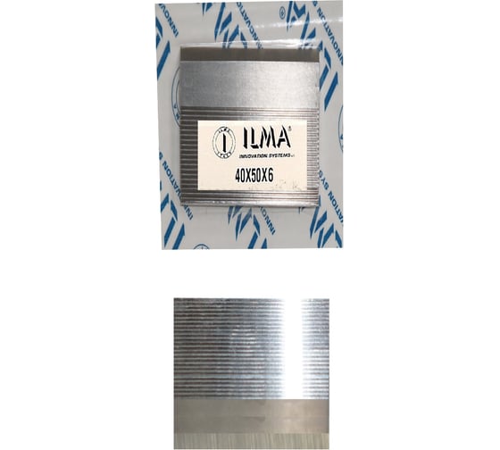 Нож бланкетный с насечкой ILMA HSS 40х50х6 H40506 пр