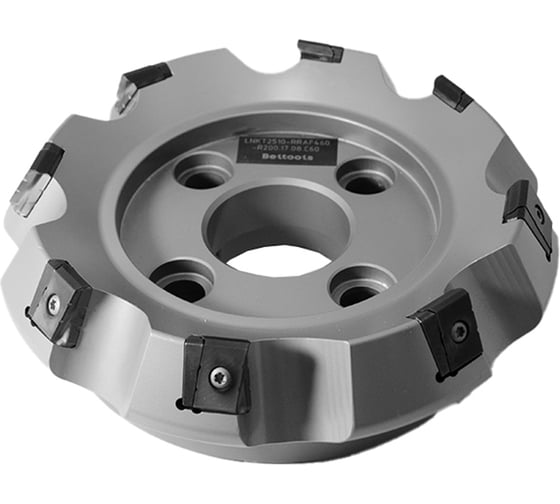 Фреза торцевая Beltools 200 с механическим креплением 4гр пл-н LNKT2510 Z=8 dпос=60мм AF460-R200.17.08.C60 ri.298.36