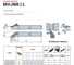 Державка для наружного точения DESKAR MVJNL2525M16 00-00069282 2