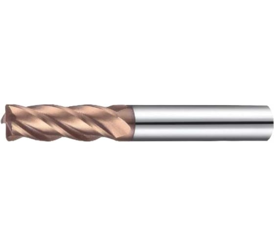Фреза DESKAR радиусная d10.0 R0.2 10х20х75 ц/х 4F nACo (P<HRC60, M, K) 00-00078644