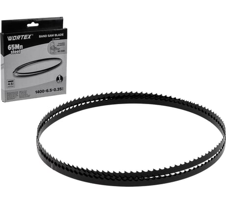 Ленточное пильное полотно WORTEX 1400х6,5мм для ленточной пилы IBS 3585 (2335154) ЦИ-0016706349
