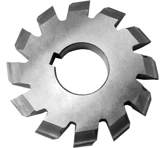 Фреза дисковая зуборезная М3 №2 Р6М5 Z=12 dпос=27 D=80 Beltools ri.182.1231