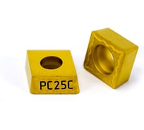 Пластина сменная ромбическая Русский Инструмент CCMT 09T308-HM PC25C ri.360.372
