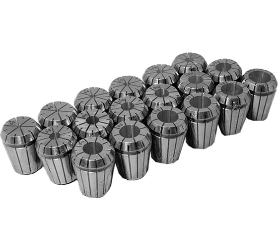 Набор цанг Beltools ER32 3-20 (18шт) стандартной точности ?0,015 ri.263.102