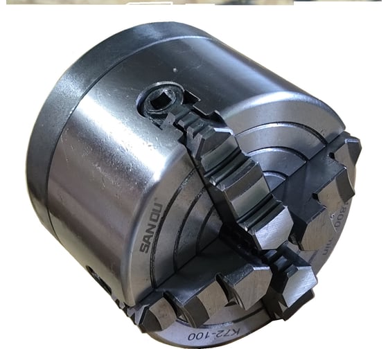 Патрон 4-х кулачковый POWERTEC 100 мм для токарного станка PT10029А