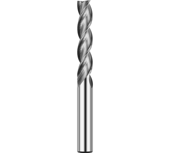 Фреза концевая цх 4.0x19x51 мм, 4-п, длинная, Р6М5К5, ГОСТ 32831-2014, шлиф хв. 6 мм ИНСТУЛС 00001256930