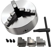 Токарный патрон Unipro 100 мм, 3-х кулачковый 16911-100