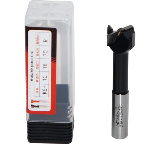 Сверло чашечное KWS HW для станка 18*70 R K5+ ZCG0FD481