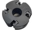 Фреза фуговальная под бланкетные ножи РеСоурс 8 мм, алюминиевый корпус, (диаметр 122 мм, высота 60 мм, посадочный размер 32 мм) RSFF.030.122.060.32 1