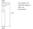 Фреза концевая твердосплавная CNCTOOL VHM 2х6(15)х50 z=2,хв.4 L580AL, HRC58 (N) 186132 3