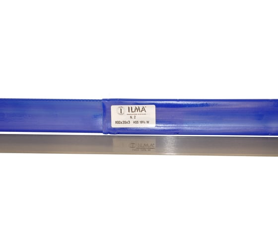 Нож строгальный ILMA 800х35x3 HSS18% W T800353