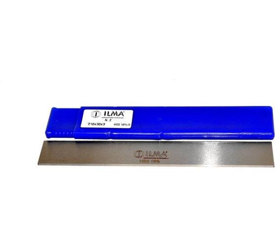 Нож строгальный ILMA 210х30x3 HSS18% W T210303