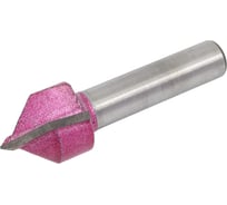 Фреза V-образная пазовая (15.9x15.9x45 мм; хв-к 8 мм; угол 90 градусов) PROCUT 200831P